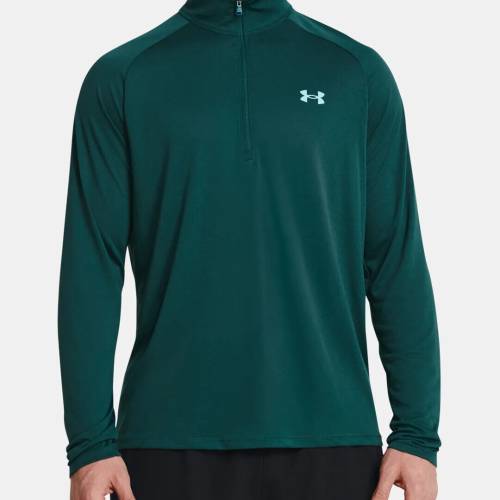 Tričko Under Armour UA Tech 2.0 1/2 Zip - modré