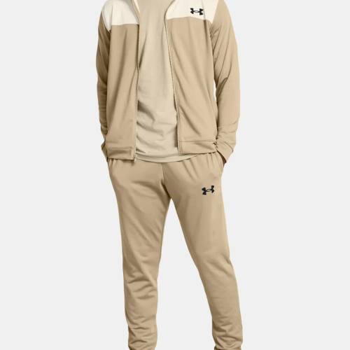 Souprava Under Armour UA EMEA TRACKSUIT NOVELTY - béžová