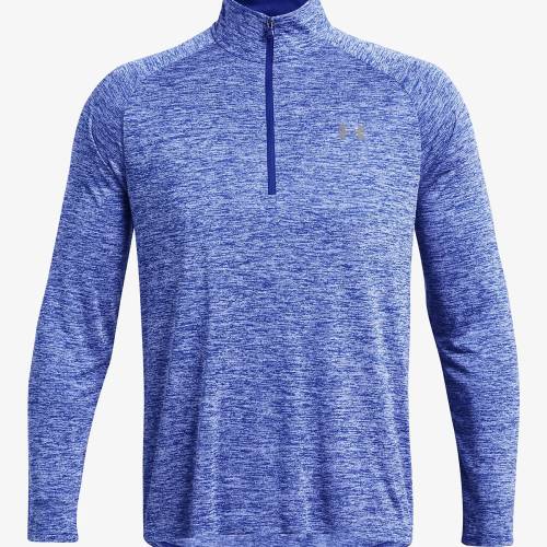 Tričko Under Armour UA Tech 2.0 1/2 Zip - modré