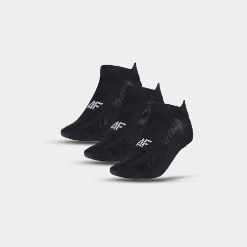 Dámské sportovní ponožky pod kotník (3Pack) 4F - černé