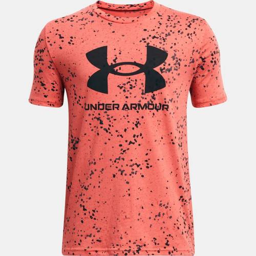 Chlapecké tričko Under Armour SPORSTYLE LOGO AOP SS