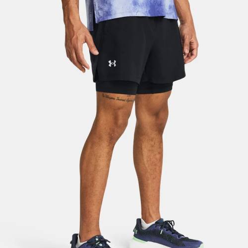 Pánské kraťasy Under Armour LAUNCH 5'' 2-IN-1 SHORTS