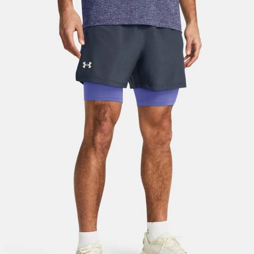 Pánské kraťasy Under Armour LAUNCH 5'' 2-IN-1 SHORTS