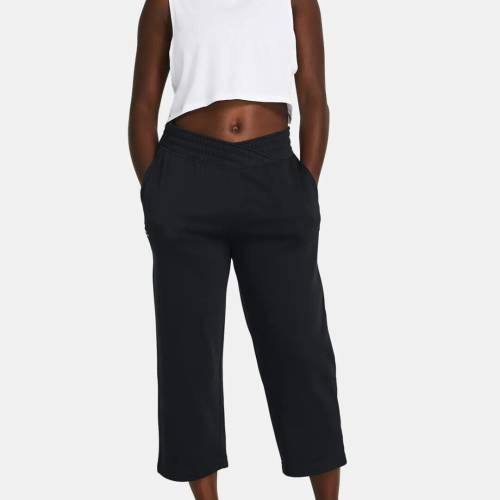 Dámské tepláky Under Armour Rival Terry Crop Wide Leg