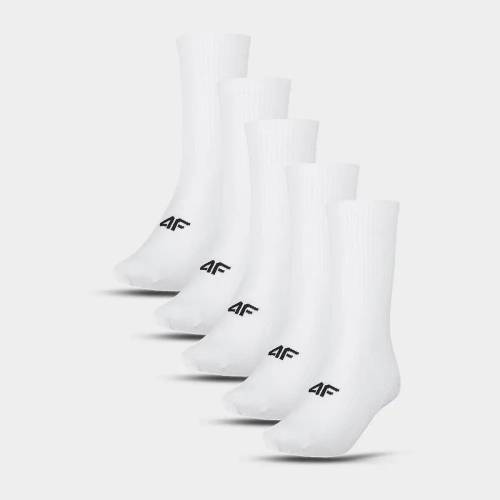 Pánské ponožky (5pack) 4F - bílé