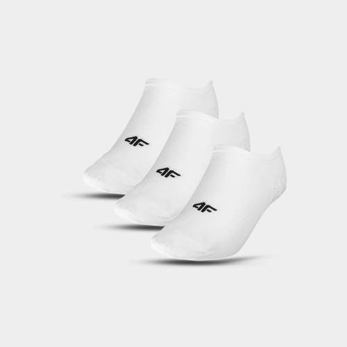 Dámské krátké ponožky casual (3 Pack) 4F - bílé