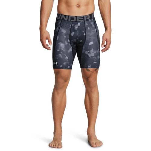 UA HG Armour Prtd Comp Sts-BLK