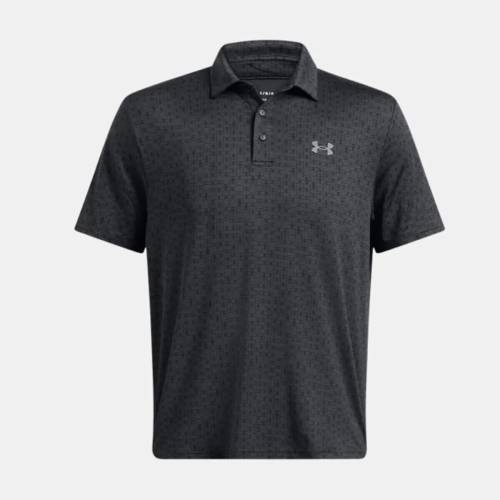 UA Playoff 3.0 Printed Polo-GRY