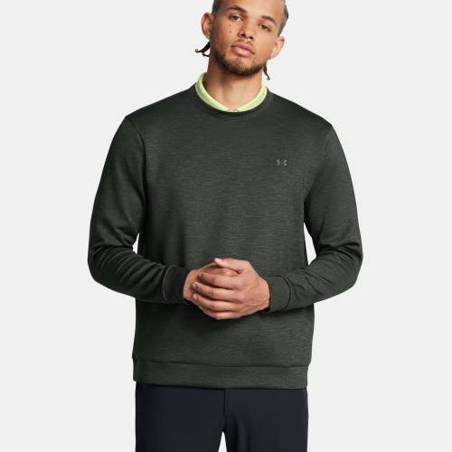 UA Drive Midlayer Crew-GRN