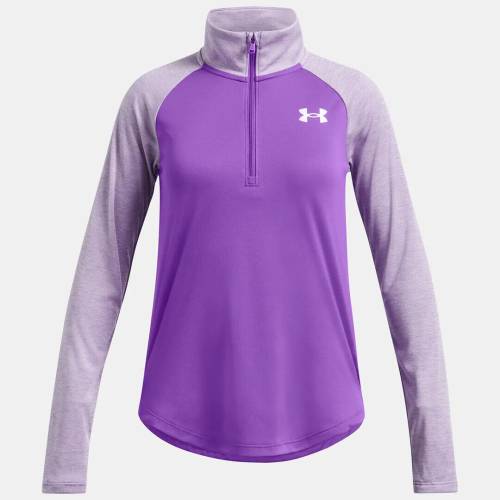 Dívčí tričko Under Armour Tech Graphic 1/2 Zip