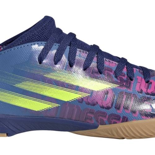 Dětské sálovky adidas X SPEEDFLOW MESSI.3 IN K fialové, 5,5