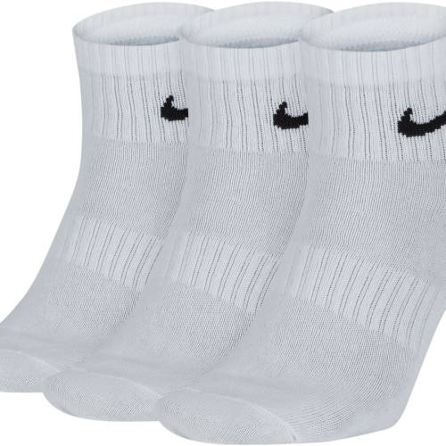 Kotníkové bavlněné ponožky Nike EVERYDAY LIGHTWEIGHT QUARTER (3 PAIRS), M
